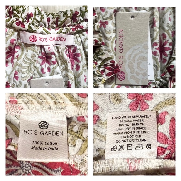 New! ANTHROPOLOGIE Ro’s Garden Tiered Stitched Ruffle Maxi Dress - Picture 11 of 12